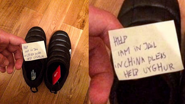 “Ayuda, estoy en una cárcel china”: Compró unos zapatos y recibió mensaje que alarmó Internet