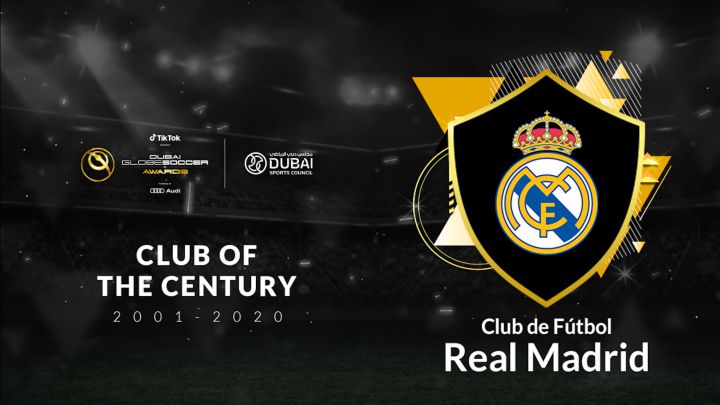 El Real Madrid elegido mejor club del siglo en los Globe Soccer Awards