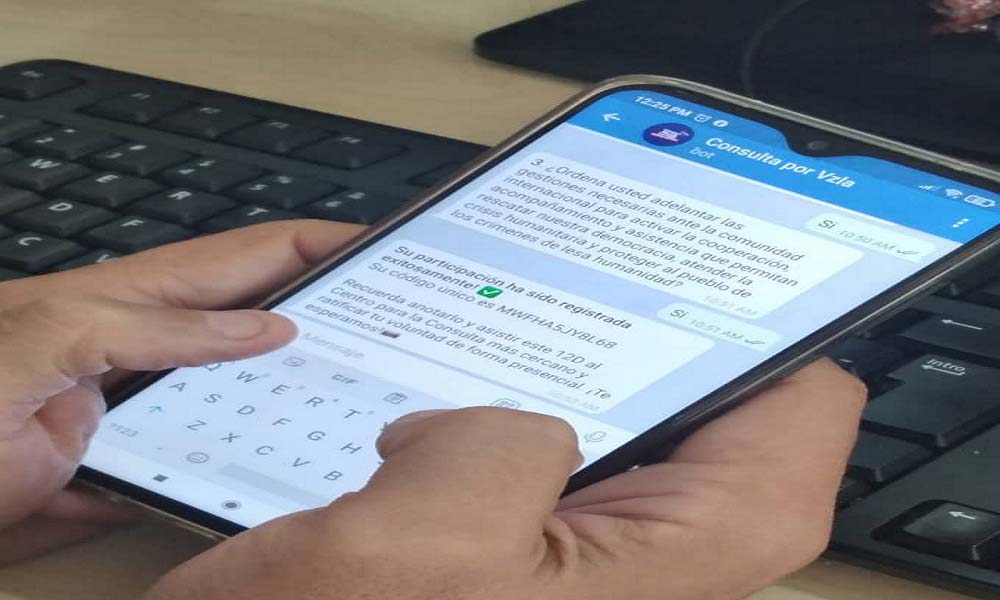 Servicio para la Consulta Popular a través de Telegram fue restituido