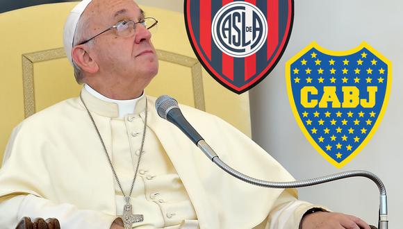 El papa Francisco, un hincha de San Lorenzo, socio de Boca en Argentina