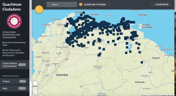 Intimidación y amenazas para que la gente vote es la denuncia mayoritaria de Guachimán Ciudadano