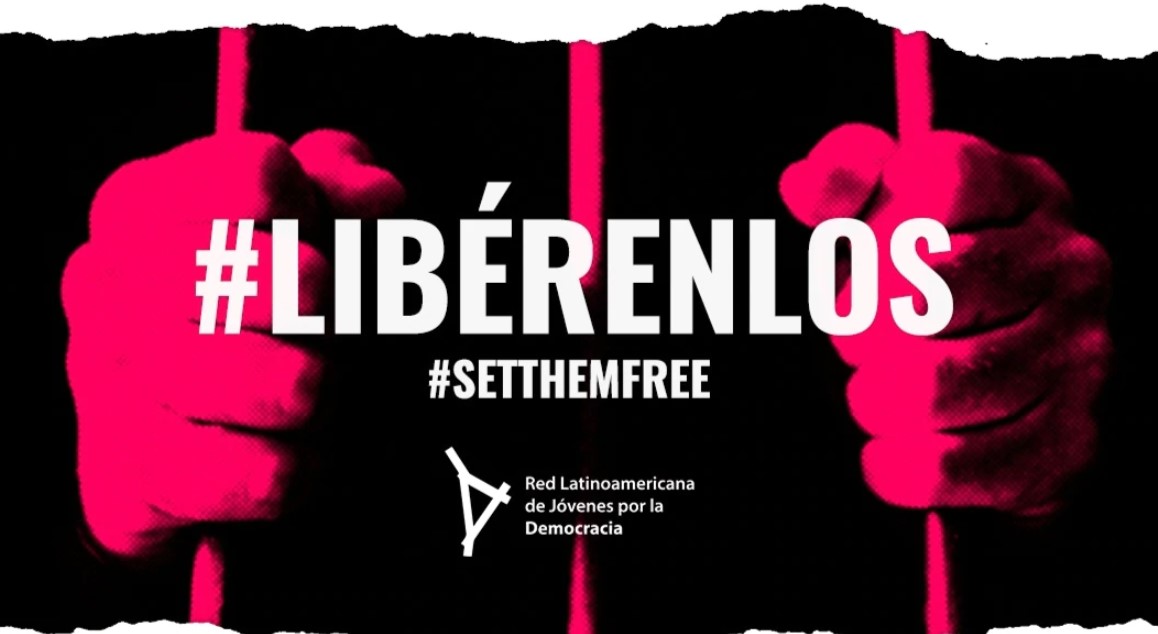 Jóvenes venezolanos promueven liberación de presos políticos en Latinoamérica