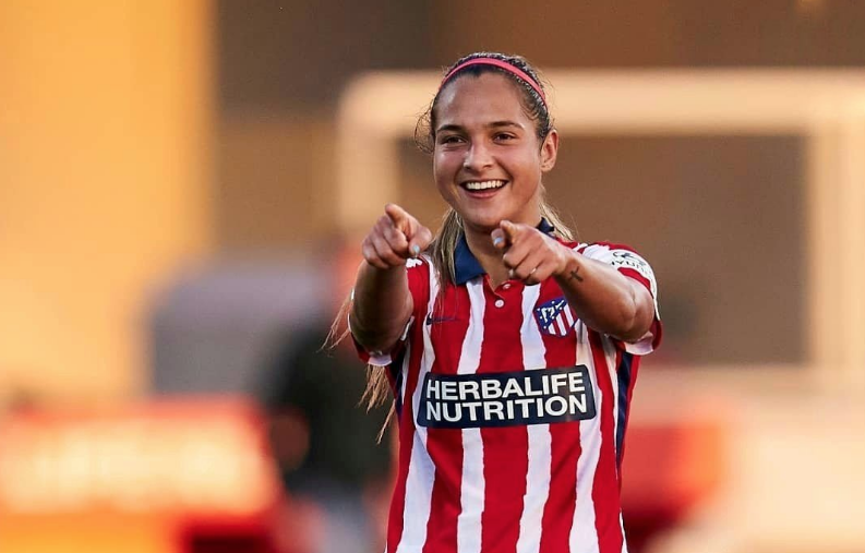 ¡Imparable! Deyna Castellanos, la más destacada del Atlético de Madrid en enero