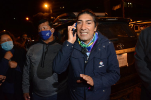 Yaku Pérez afirma que ninguno de los candidatos ecuatorianos tienen garantías de seguridad