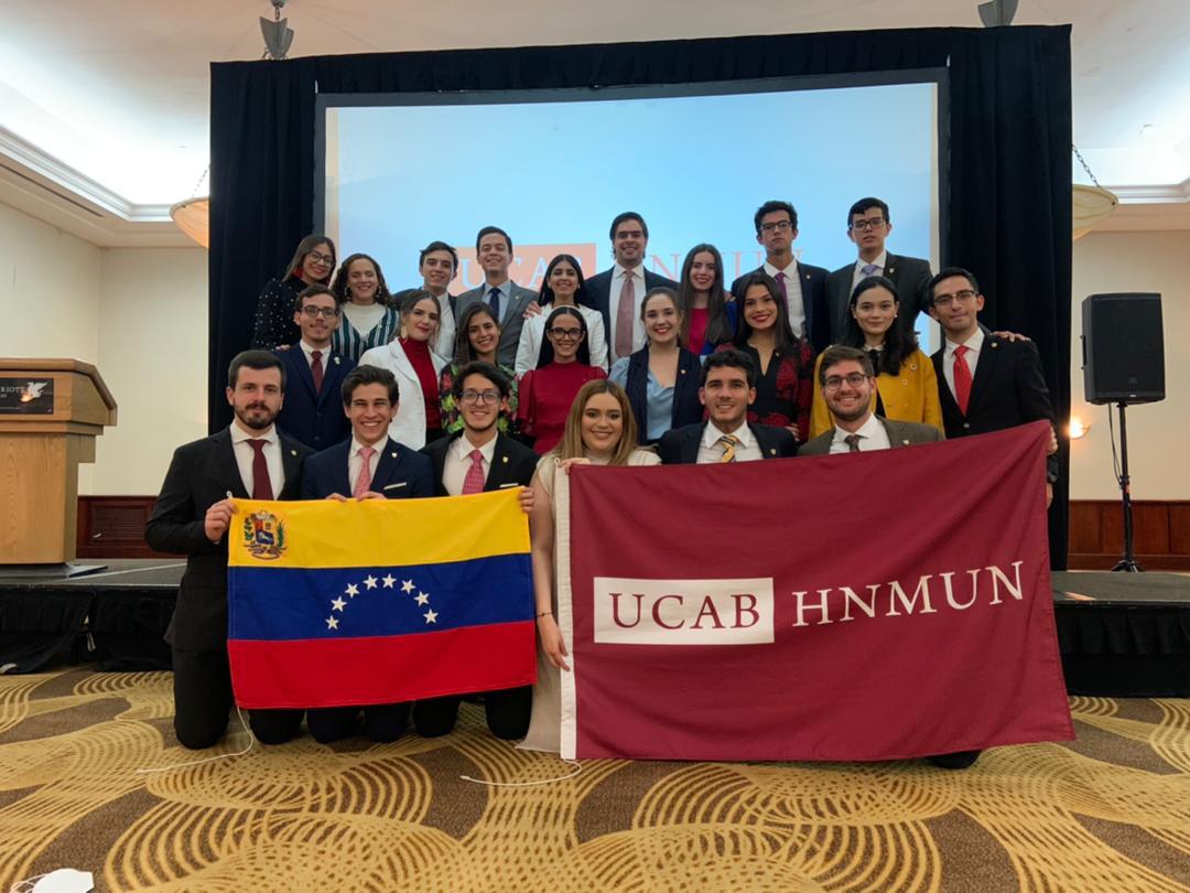 La Ucab reconocida como la Mejor Delegación Internacional del Modelo de Naciones Unidas de la Universidad de Harvard