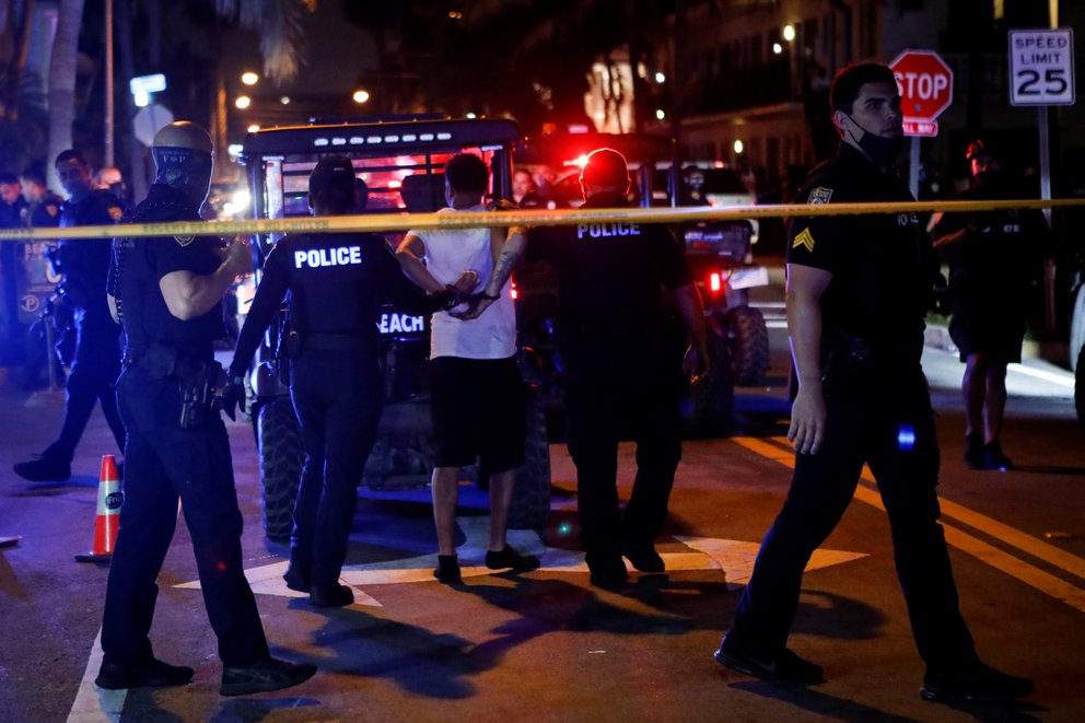 Miami Beach extendió toque de queda para evitar aglomeraciones durante “Spring Break”