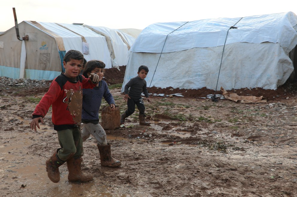Desesperados y con grandes carencias, así llegan los niños sirios a Egipto