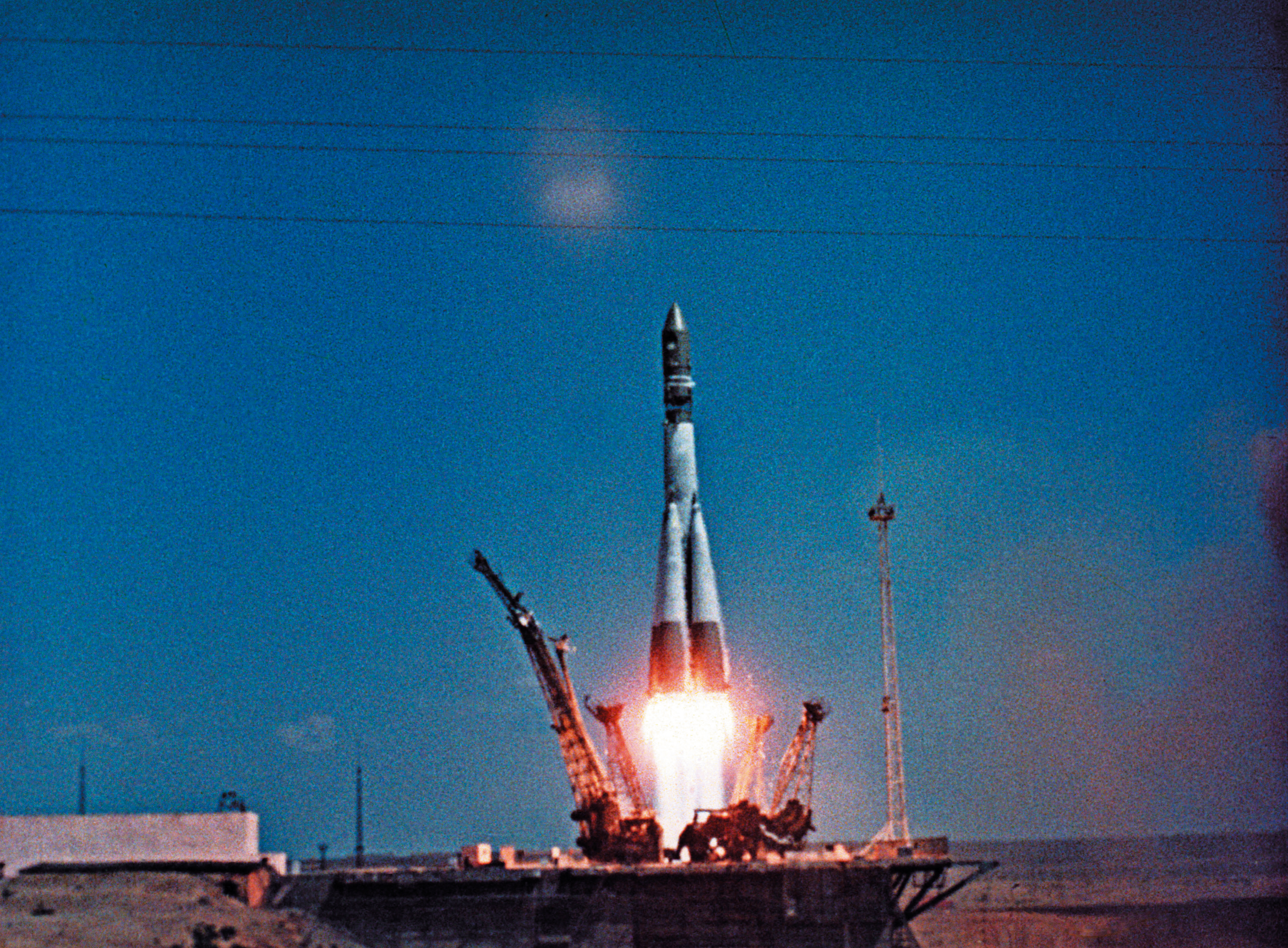 Luego de 60 años, este #9Abr una tripulación rusoestadounidense vuelve a la Estación Espacial Internacional