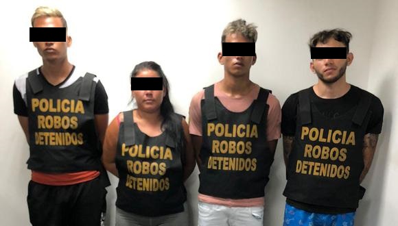 Detuvieron a “Los Cafichos de Ceres”, venezolanos dedicados a extorsionar en Perú (Fotos)