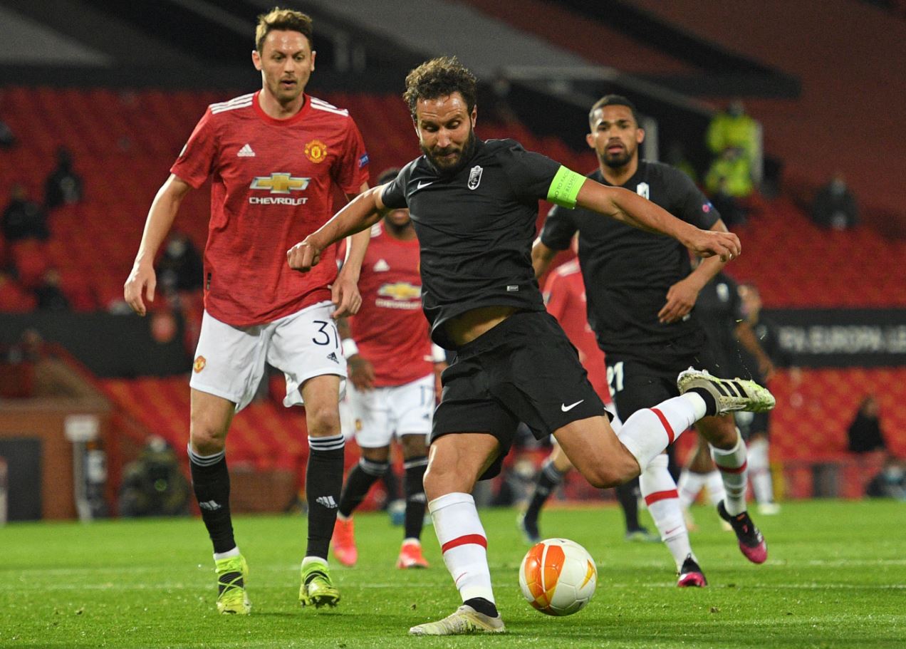 Manchester United eliminó al Granada de Yangel Herrera de la Europa League