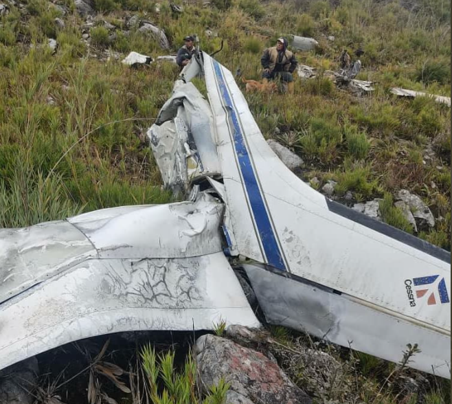 Restos datan de tres a cuatro meses: Hallan osamenta humana tras siniestro de una avioneta entre Barinas y Trujillo (FOTOS)