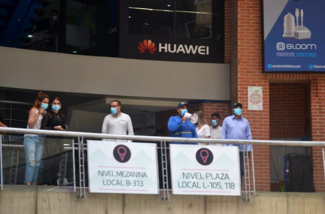 Chavismo cerró el City Market por “incumplimiento de la cuarentena” (Fotos)