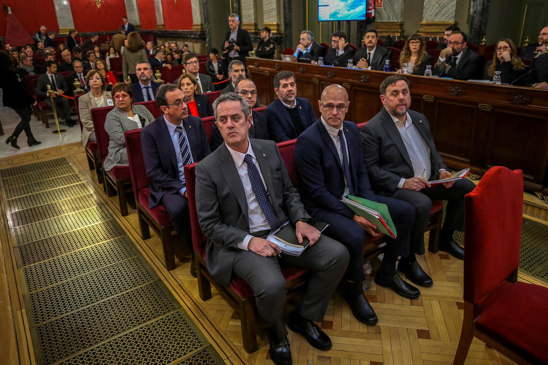 La Justicia española, en contra del indulto a los líderes independentistas catalanes presos