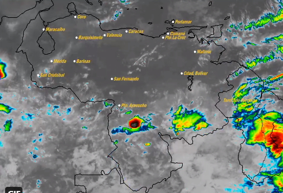 El estado del tiempo en Venezuela este miércoles #26May, según el Inameh