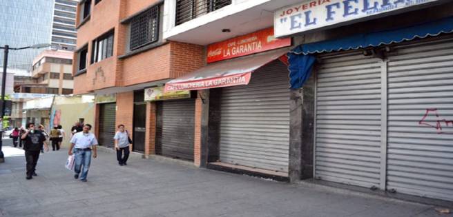 Casi un 48% de los comercios en Lara han cerrado durante este 2021