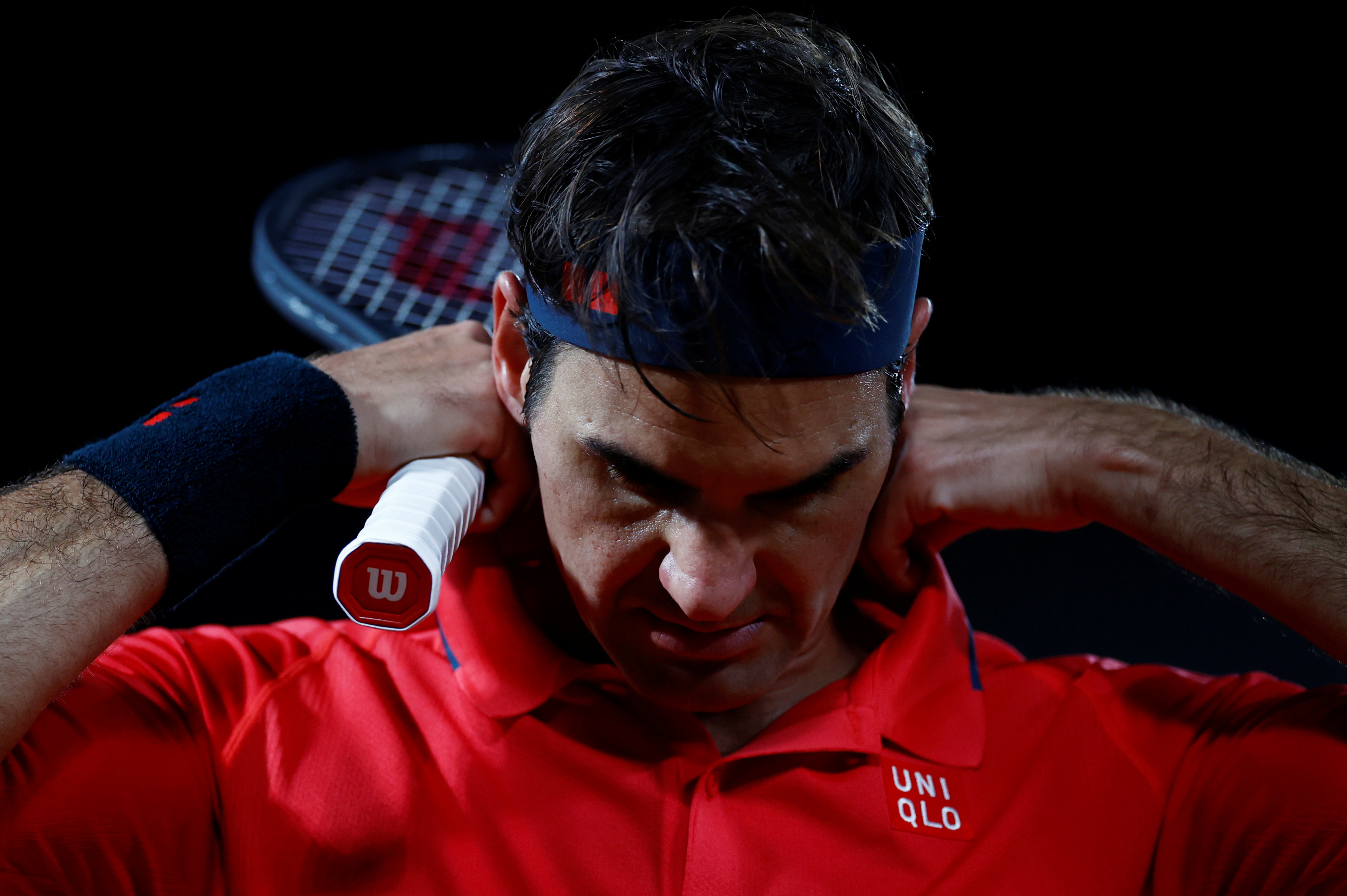 Roger Federer abandonó el Roland Garros