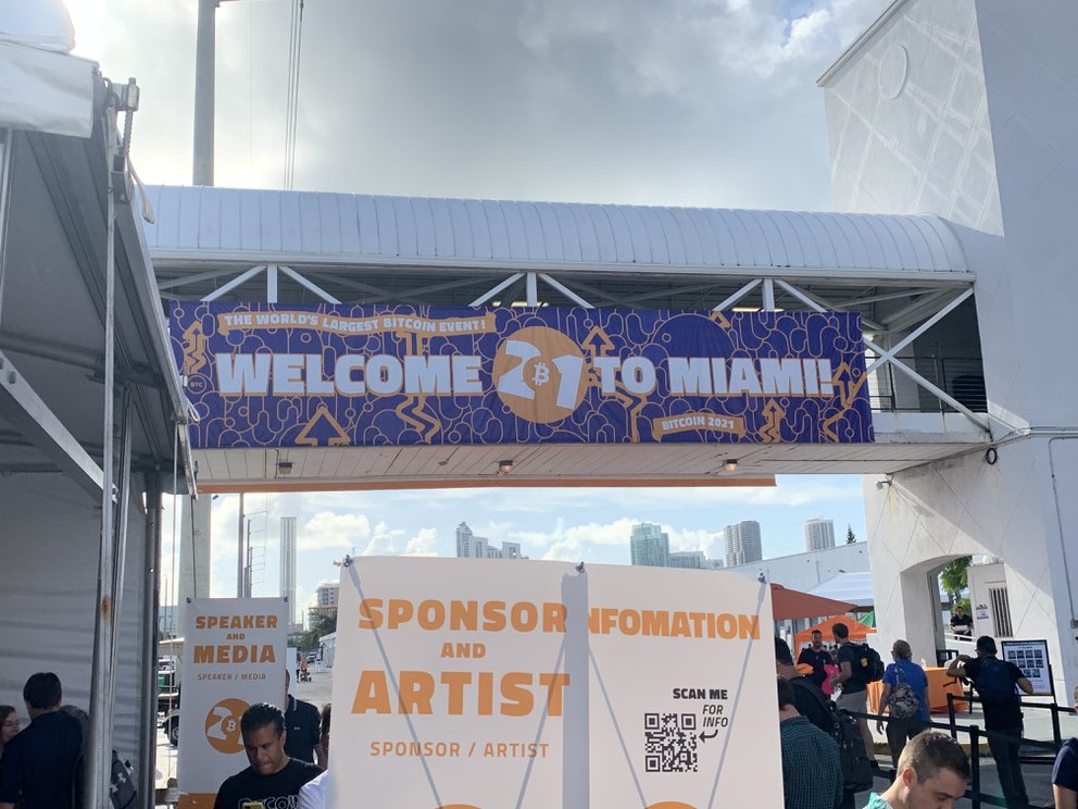 Más de 50 mil personas asistieron al evento de Bitcoin en Miami