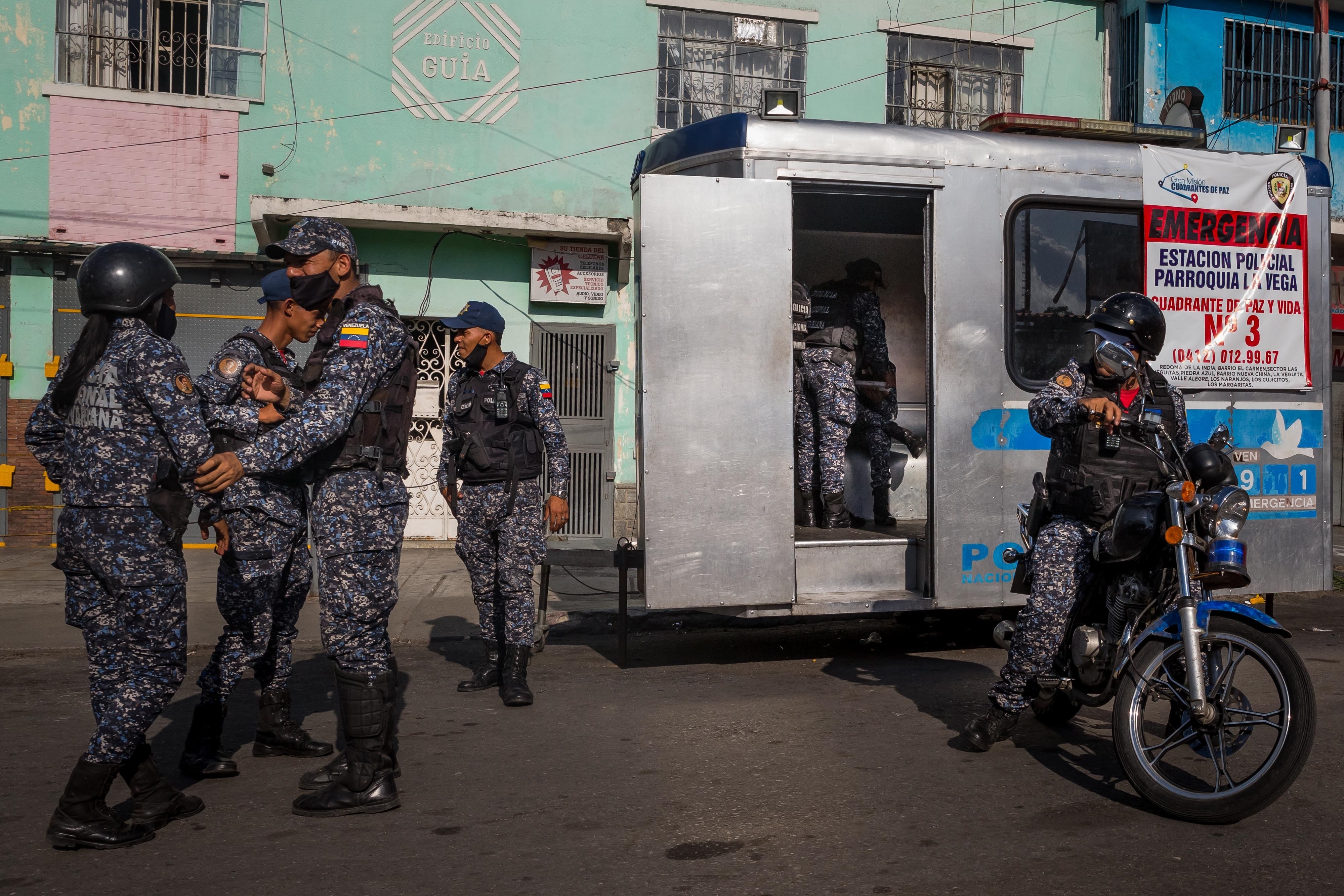 El crimen organizado, una pesadilla para la Policía venezolana (Fotos)
