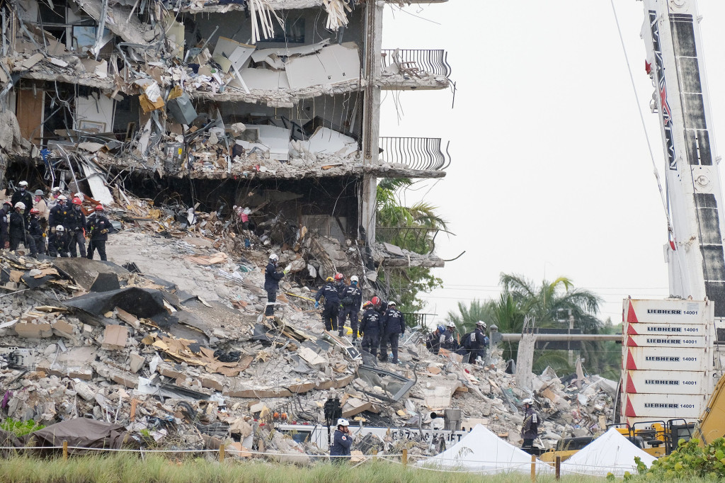 Expertos comparten nuevas teorías sobre la causa del colapso de un edificio en Miami