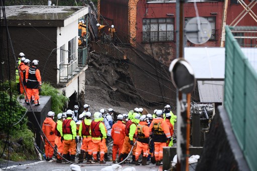 Incertidumbre en torno a número de víctimas tras deslizamiento de tierra en Japón