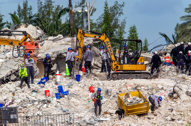 Autoridades ofrecieron una actualización desalentadora sobre la búsqueda de sobrevivientes en Miami