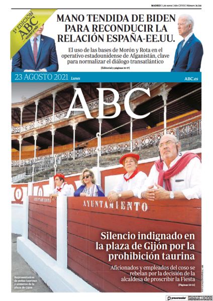 Portadas de la prensa internacional de este lunes 23 de agosto de 2021