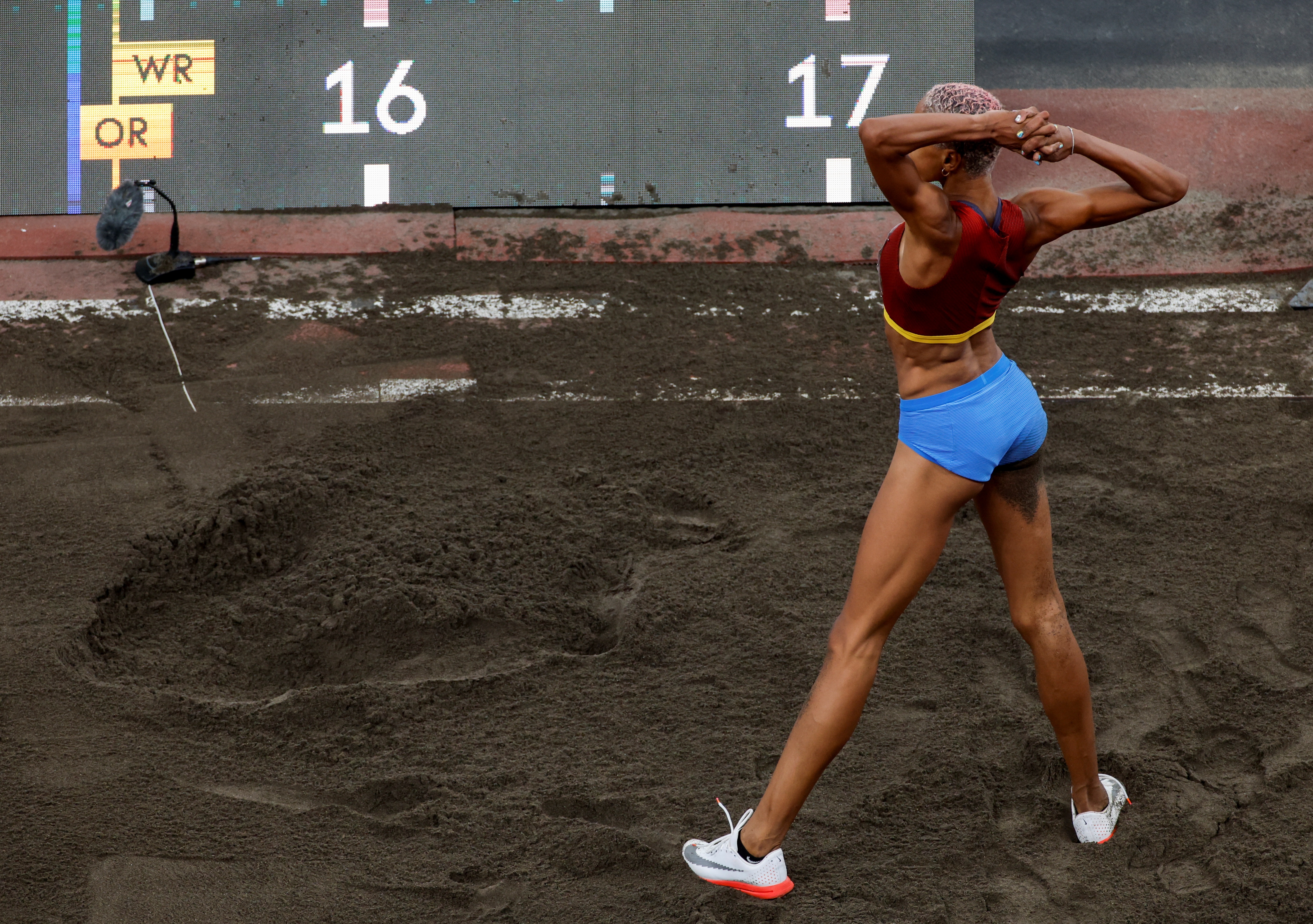 Las mejores FOTOS de la victoria de Yulimar Rojas para conseguir el oro olímpico