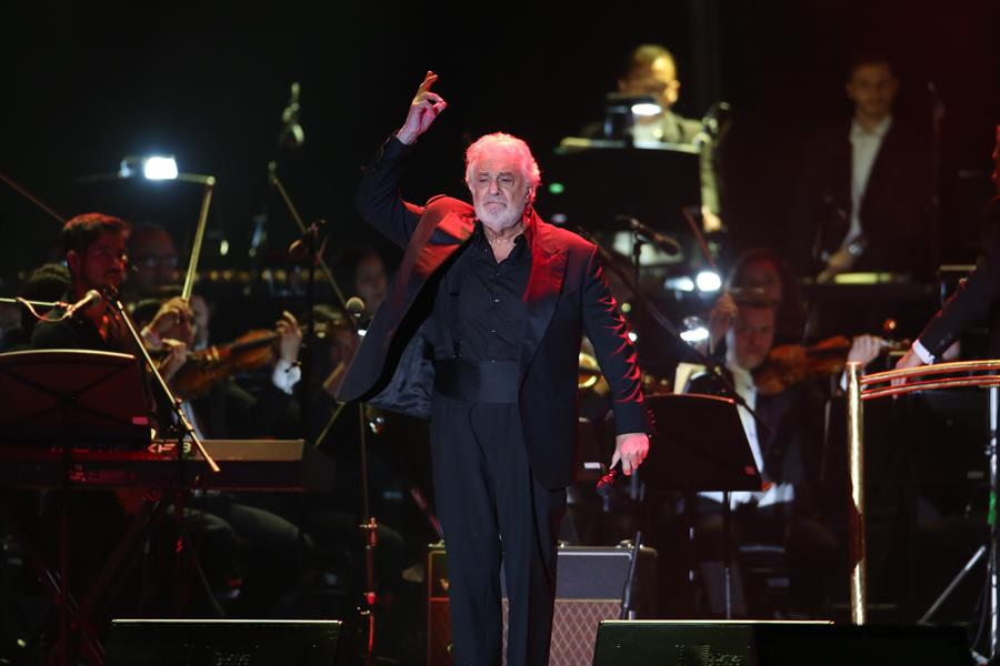 El tenor español Plácido Domingo, es premiado en Sicilia con el “Bellini d’Oro”