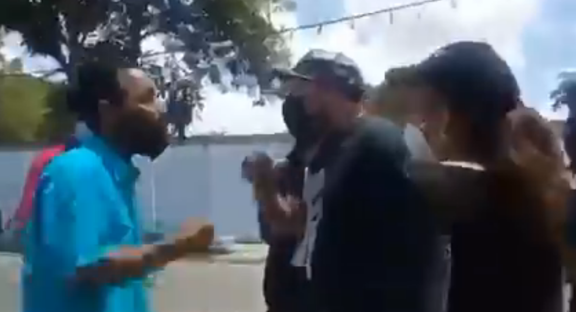 Carvajalino fue confrontado en Carabobo por los seguidores de Vielma Mora este #8Ago (Video)