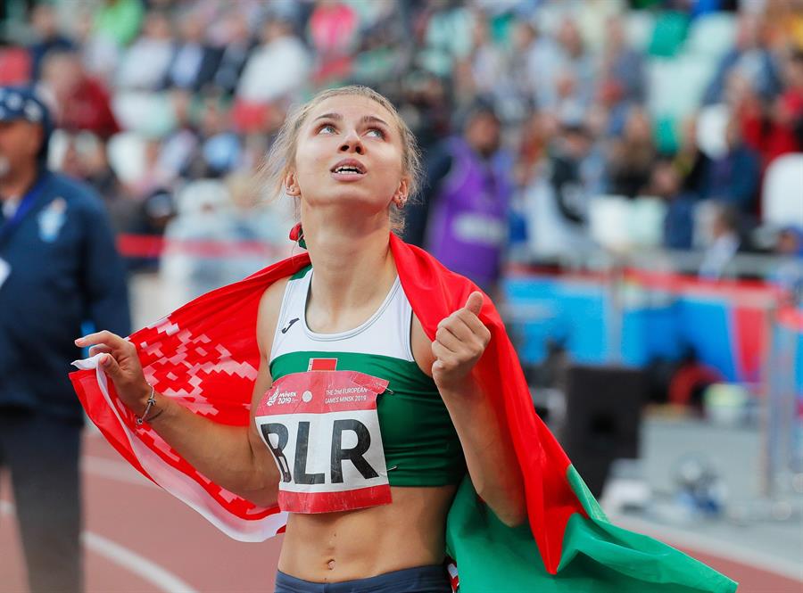 Atleta bielorrusia Tsimanouskaya llegó a Varsovia bajo asilo humanitario