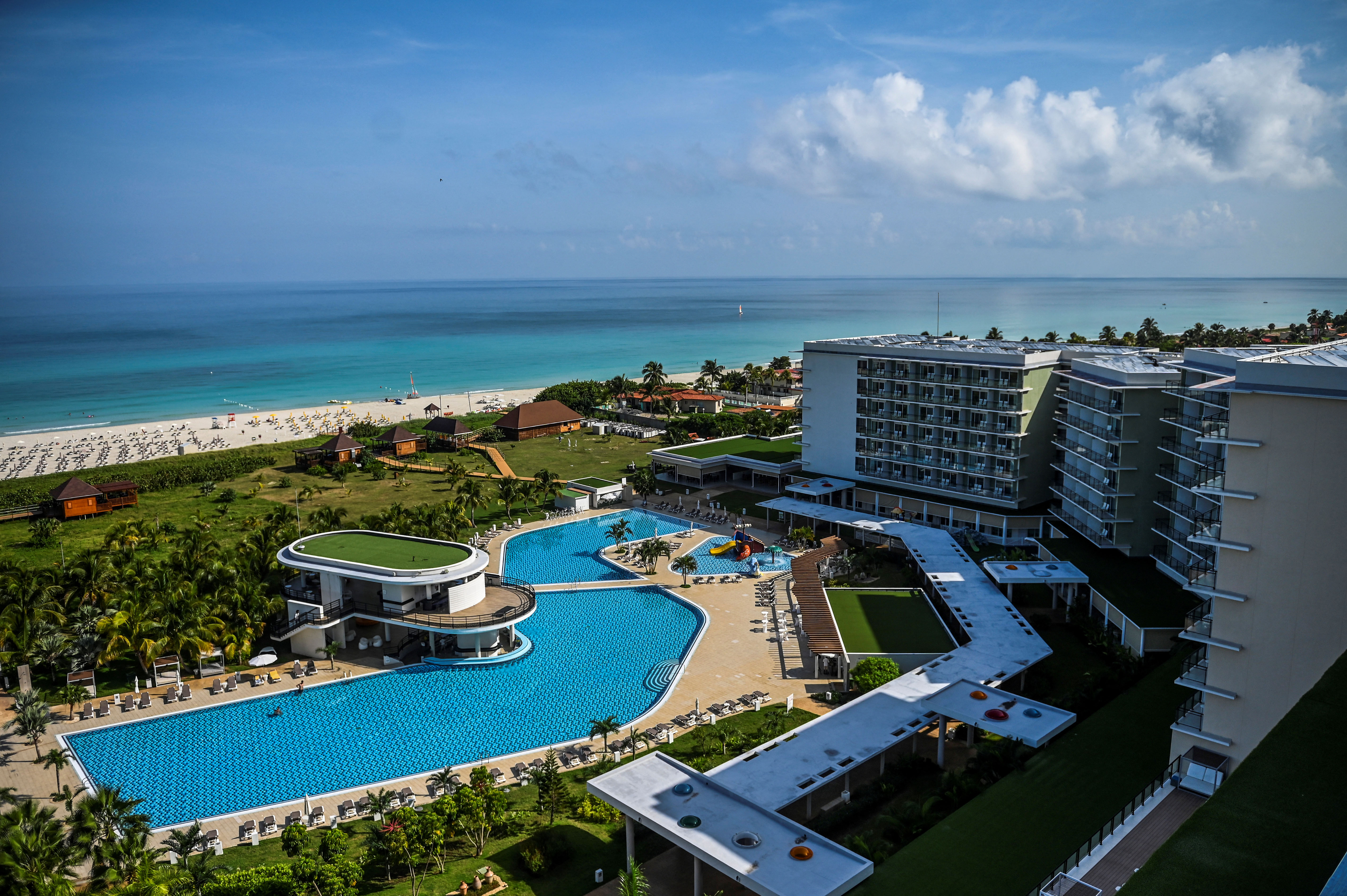 EN FOTOS: Varadero, playa estrella de Cuba, celebra el próximo regreso de sus turistas