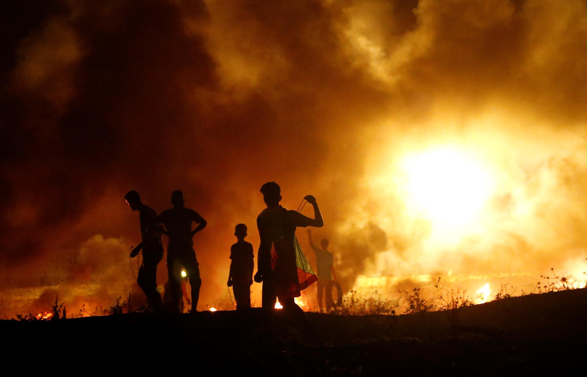 Tres palestinos murieron tras el colapso de un túnel entre Gaza y Egipto