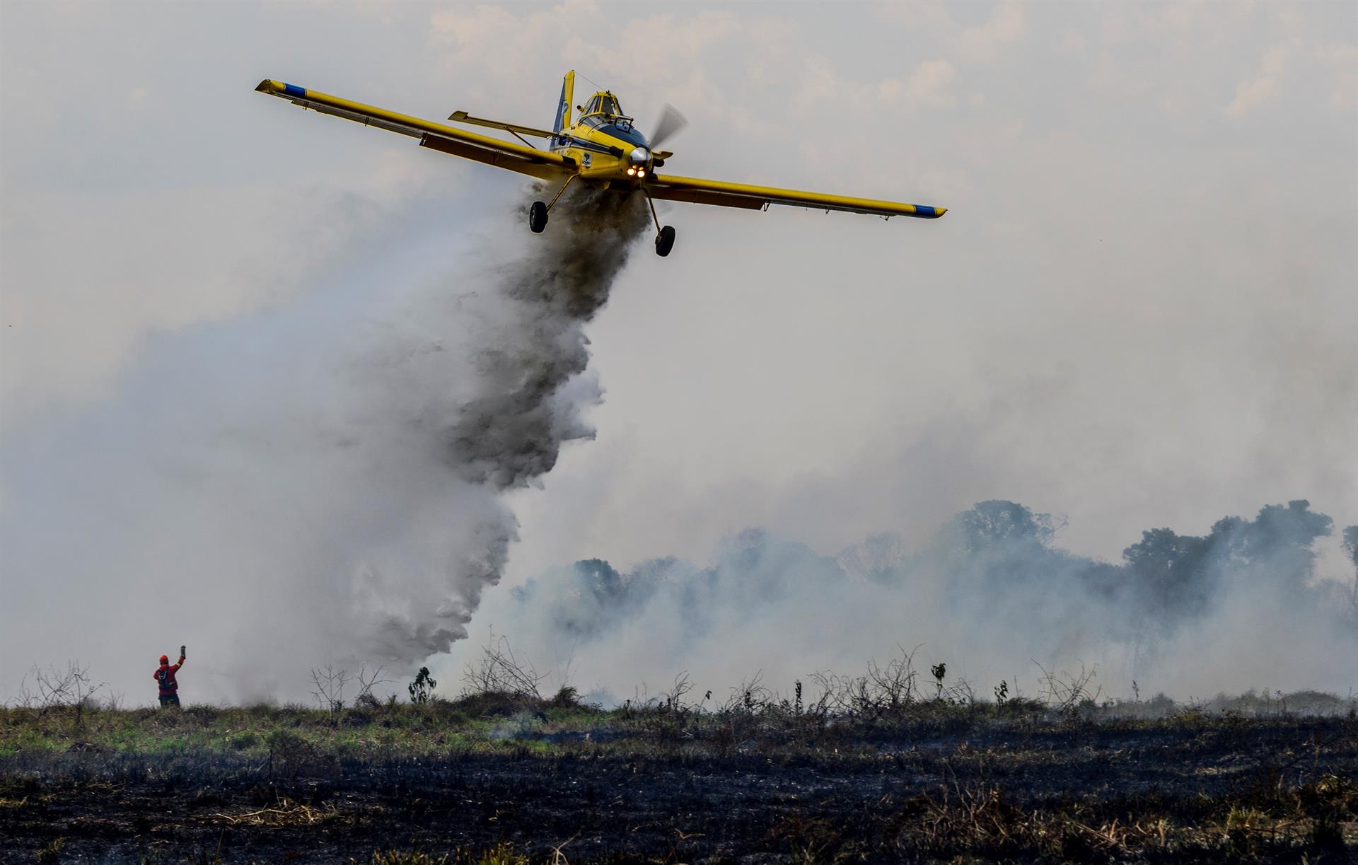 Al menos siete muertos al estrellarse una avioneta en el sudeste de Brasil