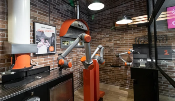 ¿Pizza hecha por un robot? El increíble cocinero mecánico que revoluciona París