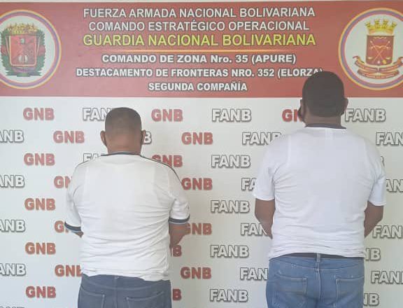 Dos detenidos por tráfico humano de adolescentes en Bruzual, Apure