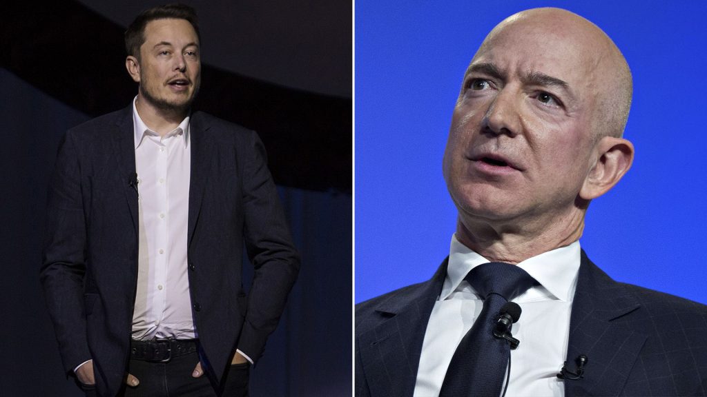 La irónica respuesta de Elon Musk luego del tuit de Jeff Bezos que se viralizó