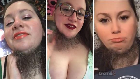 “La mujer barbuda 3.0”: Se acepta como es, tiene suerte en el amor y miles de seguidores en Tiktok