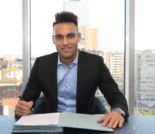 Lautaro Martínez le dijo que NO al Atlético y renovó contrato con el Inter (FOTO)