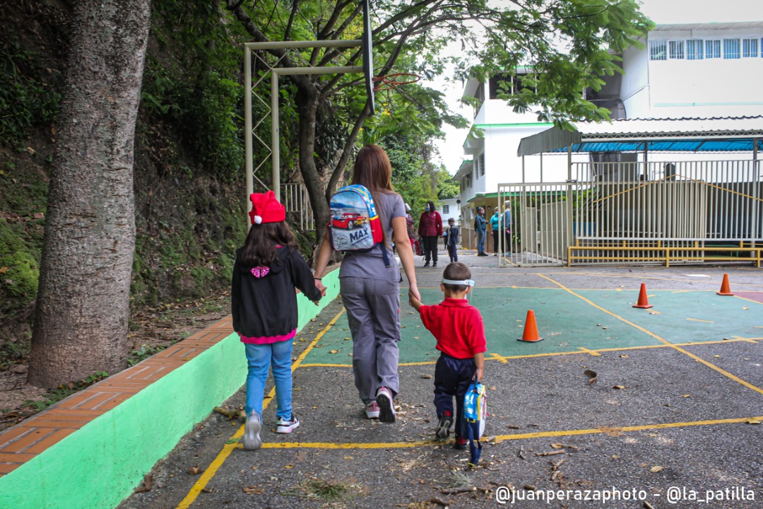 EN FOTOS: Así es el regreso a clases en Venezuela tras año y medio de cuarentena este #25Oct