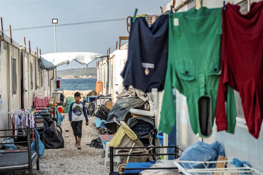 El papa Francisco regresa a Lesbos, donde fue el pionero de los pasillos humanitarios