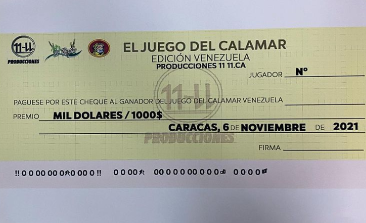 Venezolano obtuvo MIL DÓLARES tras ganar torneo del “Juego del Calamar” (Fotos)