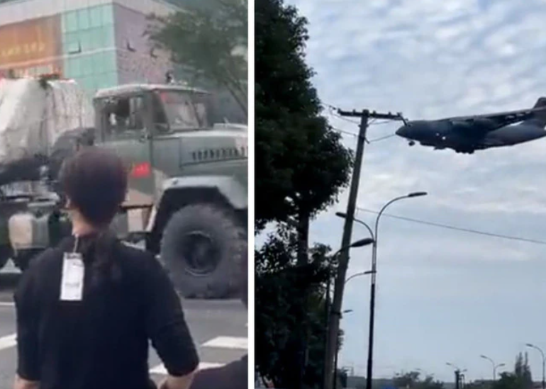 Fuerte movimiento militar en China enciende las alarmas ante una posible invasión a Taiwán (VIDEOS)