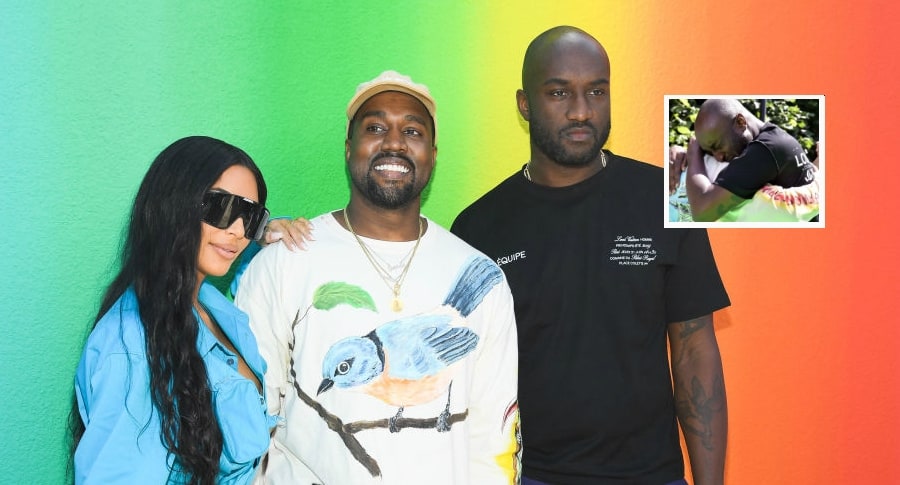 El recordado abrazo de Virgil Abloh y Kanye West: Una amistad que duró hasta el último día (FOTO)