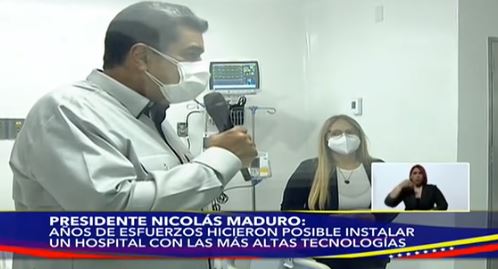 Maduro prometió activar trasplantes en un nuevo centro mientras el J.M. se cae a pedazos