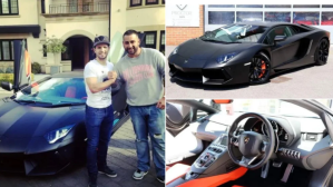 Kun Agüero puso a la venta en Inglaterra el lujoso auto Lamborghini Aventador que definió como su “compra más inútil”