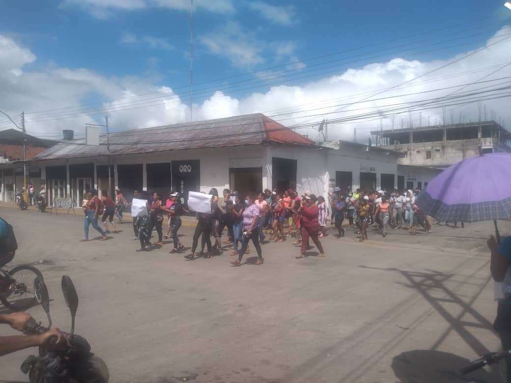 En Tumeremo perdieron el miedo y salieron a las calles a protestar contra atropellos de la GNB