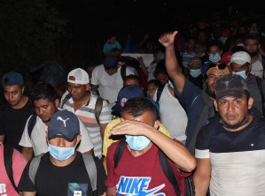Guatemala frenó avance de 400 migrantes de Venezuela, Cuba y Haití