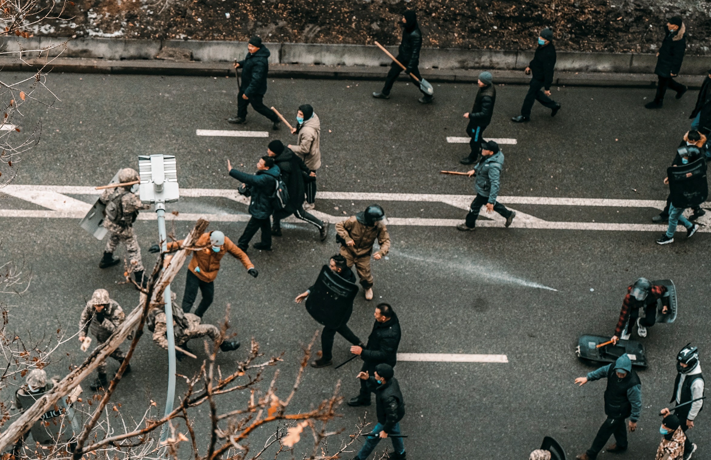 EEUU condenó preocupante orden de disparar a matar contra manifestantes en Kazajistán