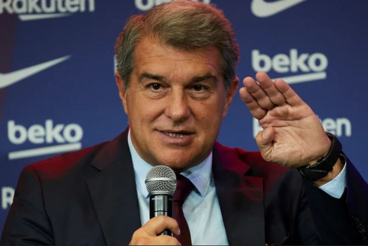 Laporta habló sobre la posibilidad de un regreso de Messi al Barcelona