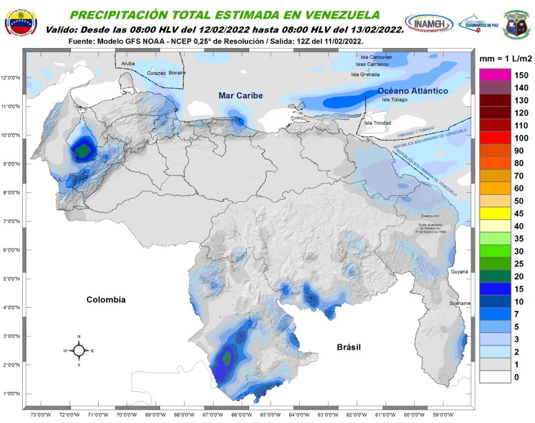 Inameh pronostica olas de más de dos metros de altura en todas las costas venezolanas #12Feb